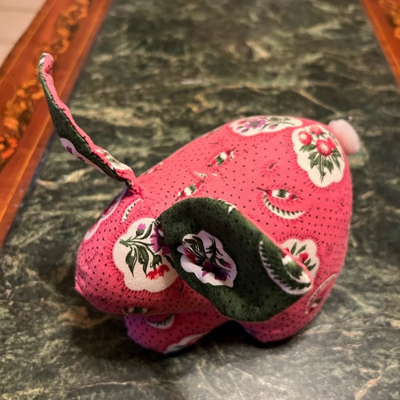 Pierre Deux French Country Provence  Pink & Green Floral 🐇 Rabbit - Picture 4 of 5